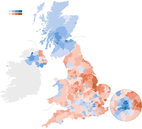 How Britain Voted in the EU Referendum